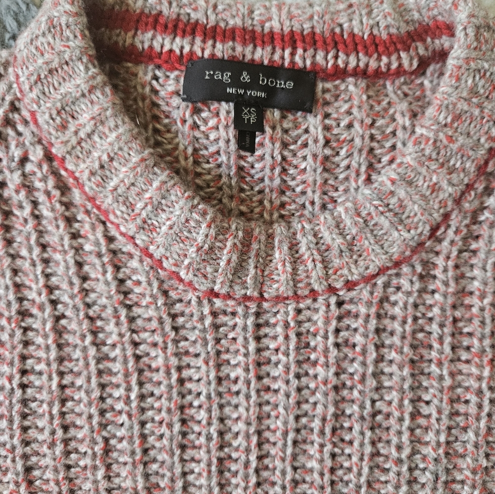 Rag & Bone Cheryl Wool Blend Sweater Xs - Picture 4 of 7